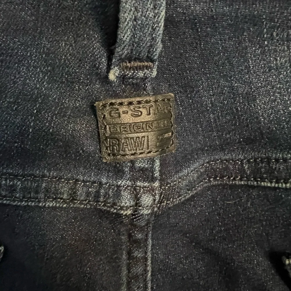 G-Star Raw 5260 3D Skinny Blue Denim Jeans Ankle Zip Moto Biker Skater Punk - Picture 5 of 12